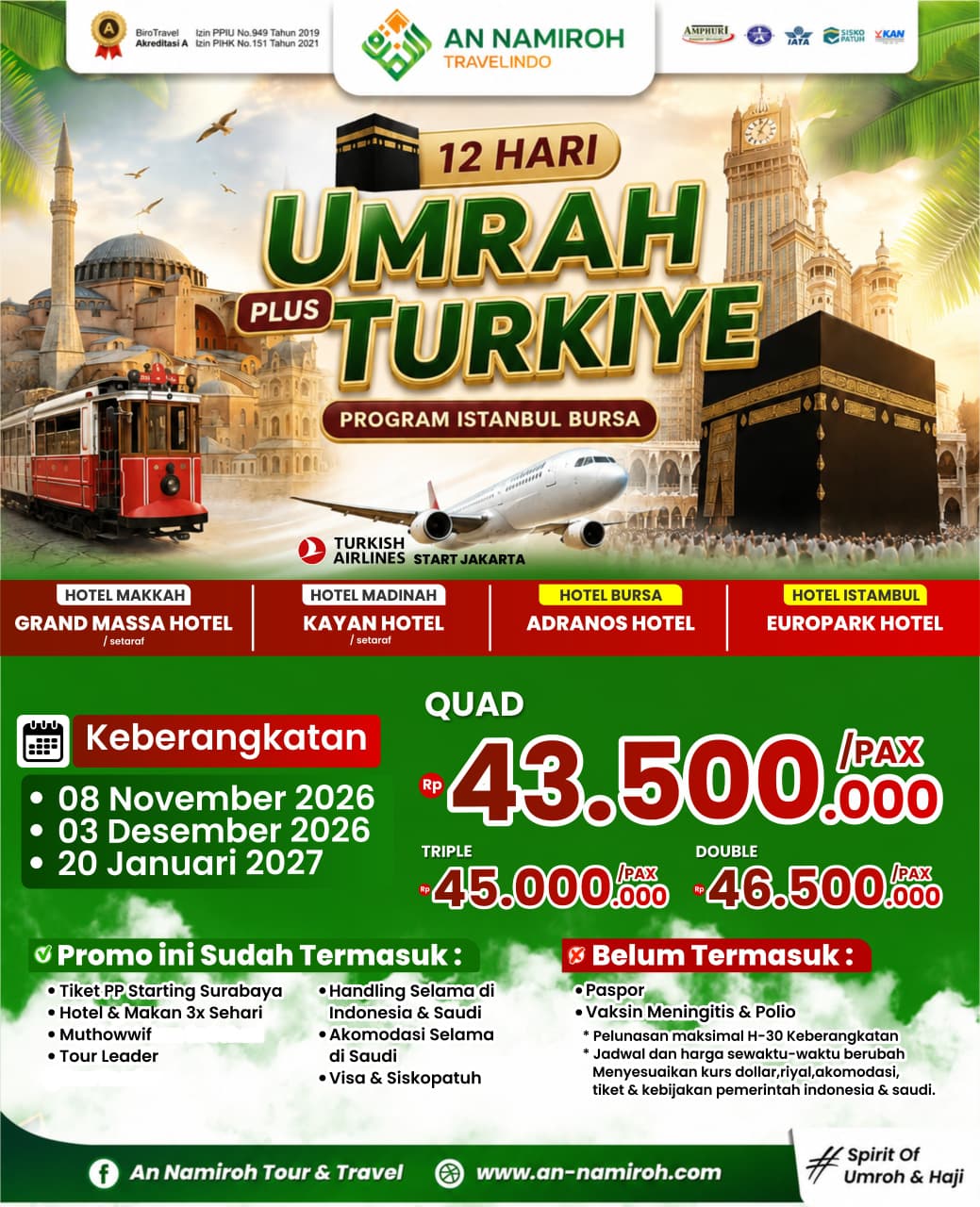 Umroh Plus Turkiye